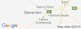 Olavarria map